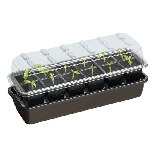 Minidrivhus m/ Selvvanding - 12 celler