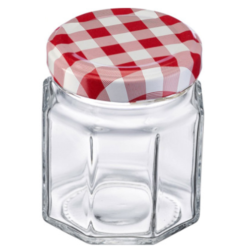 Sylteglas 100 ml m/ Skruelåg – 6 stk