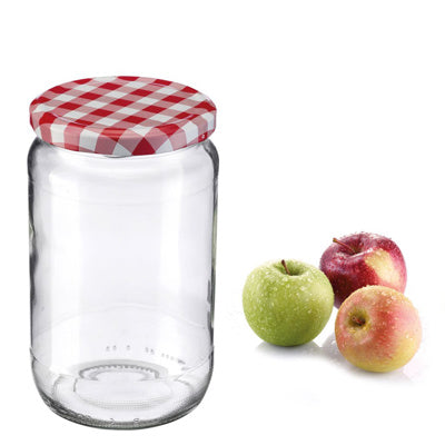 Sylteglas 720 ml m/ Skruelåg - 6 stk