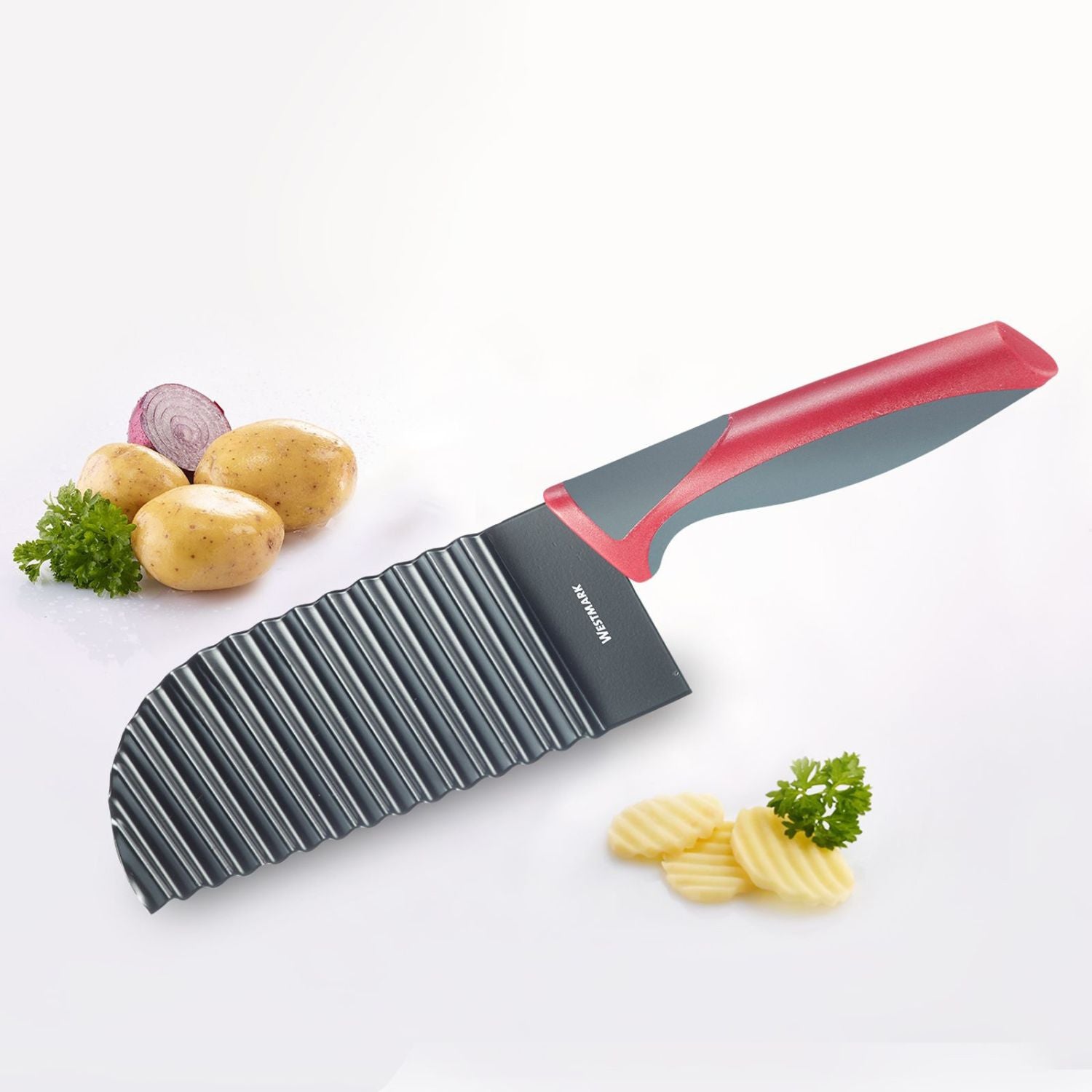 Bølgekniv m/ non-stick belægning – 28 cm