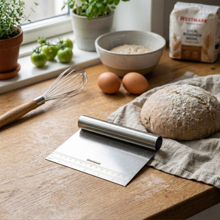 Dejskraber i Rustfrit Stål m/ Måleskala