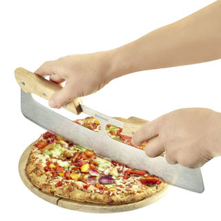 Pizzadeler m/ Træhåndtag