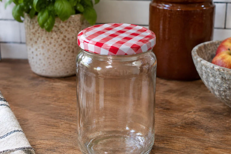 Sylteglas 720 ml m/ Skruelåg - 6 stk