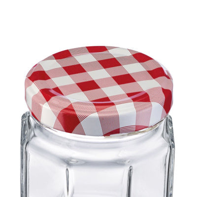 Sylteglas 100 ml m/ Skruelåg – 6 stk
