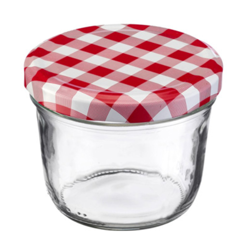 Sylteglas 230 ml m/ Skruelåg – 6 stk.