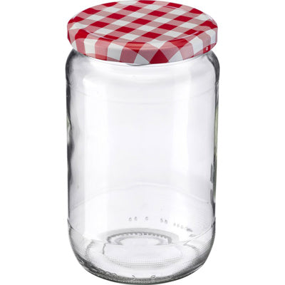 Sylteglas 720 ml m/ Skruelåg - 6 stk