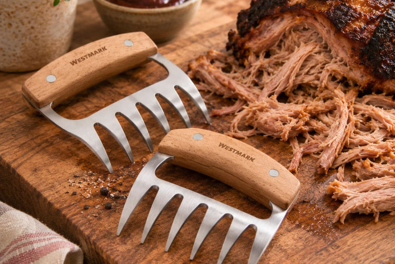 Pulled Pork-kløer i Rustfrit Stål (2 stk.)