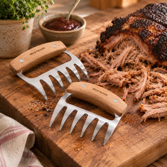 Pulled Pork-kløer i Rustfrit Stål (2 stk.)