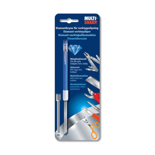 Multi-Sharp diamantbryne i blisteremballage