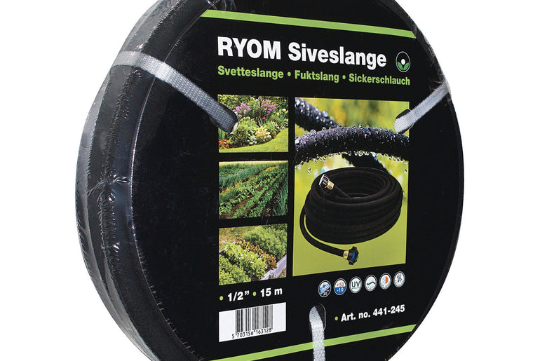 Siveslange 15 m i Ryom-emballage med produktbilleder